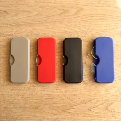Ultradünne Handy-Lesebrille mit Etui zum Aufkleben